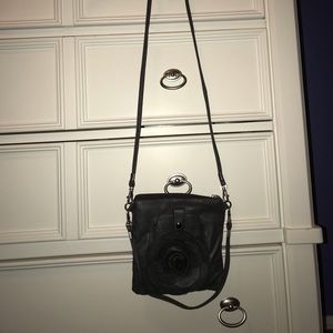 Crossbody Floral Bag with cellphone holder